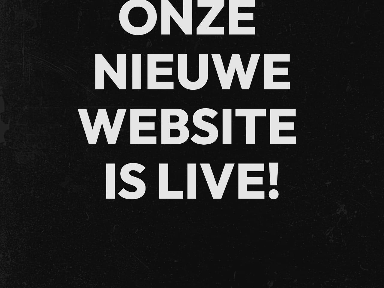 nieuwe website live